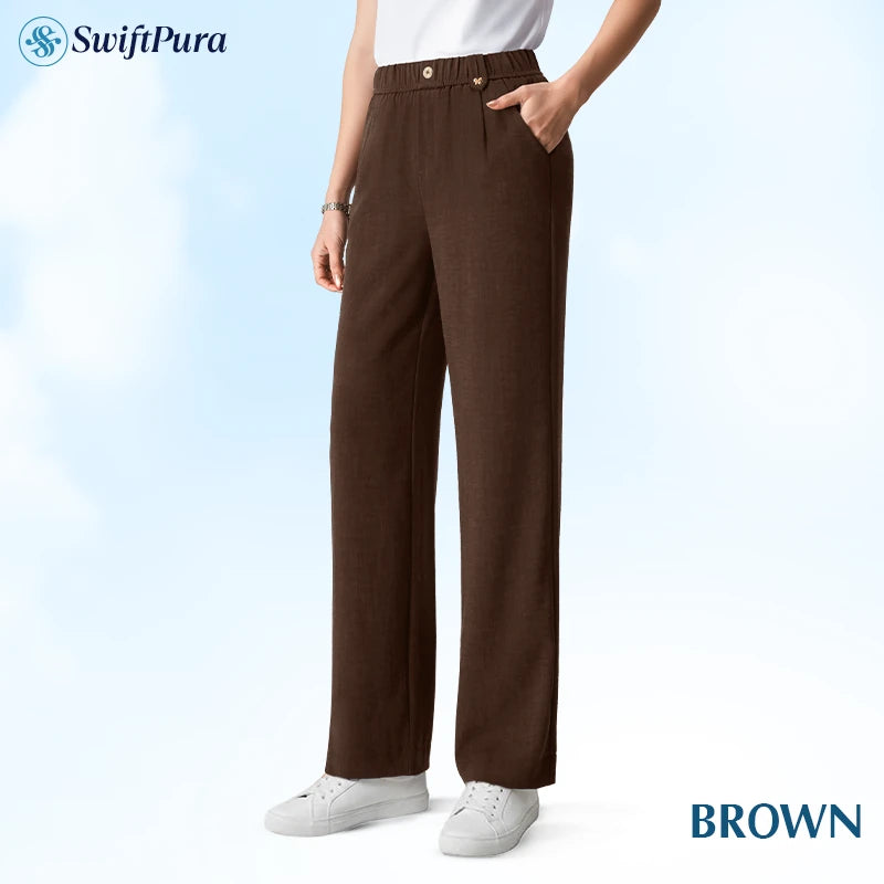 Ultra Soft Lightweight Pull-On Casual Pants