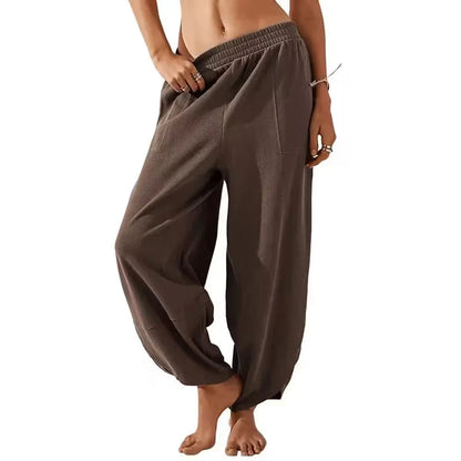 LAST DAY SALE 65% OFF- Relaxed Wide-Leg Pants