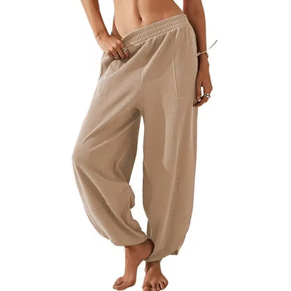 LAST DAY SALE 65% OFF- Relaxed Wide-Leg Pants