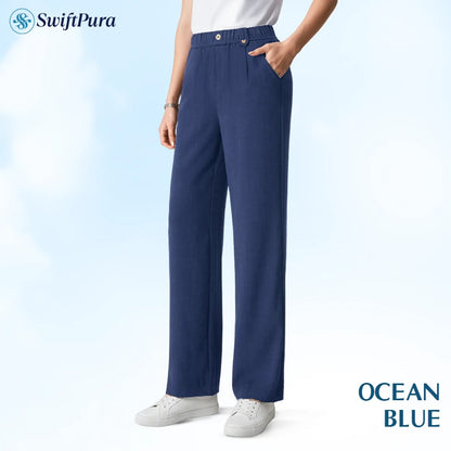 Ultra Soft Lightweight Pull-On Casual Pants