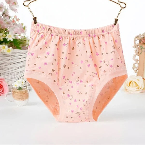 🔥2023 New High-Waist Ladies Cotton Panties Plus Sizes