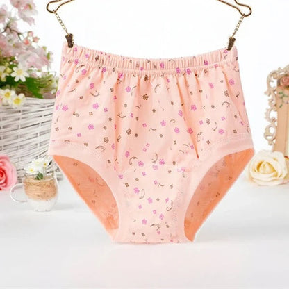 🔥2023 New High-Waist Ladies Cotton Panties Plus Sizes