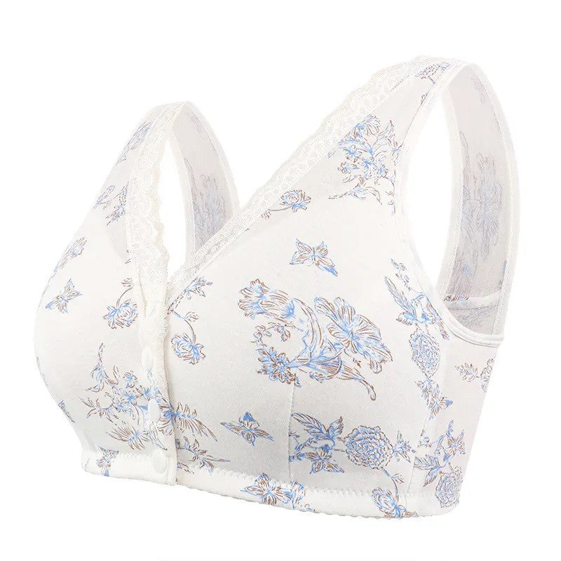 REGGISENO CON CHIUSURA FRONTALE FLOREALE SOLLEVANTE 