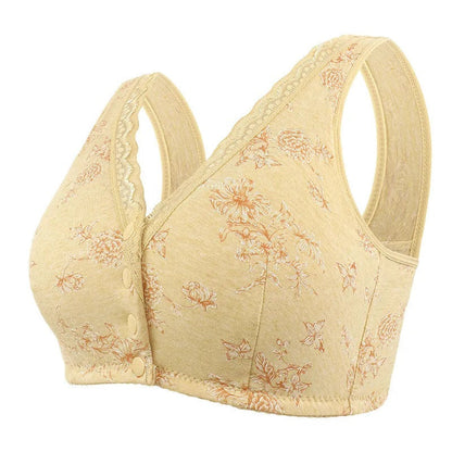 REGGISENO CON CHIUSURA FRONTALE FLOREALE SOLLEVANTE 