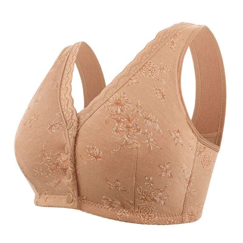 REGGISENO CON CHIUSURA FRONTALE FLOREALE SOLLEVANTE 