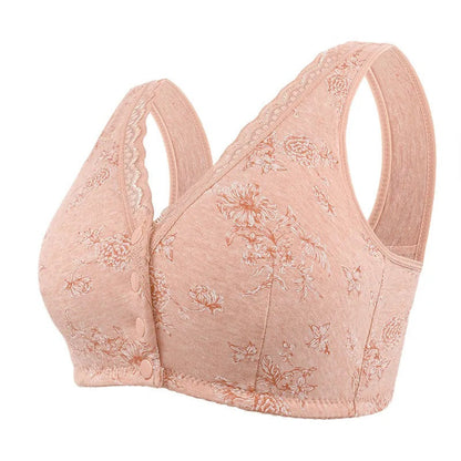 REGGISENO CON CHIUSURA FRONTALE FLOREALE SOLLEVANTE 