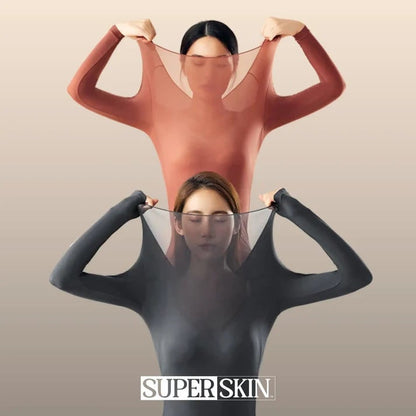 SUPER SKIN™ Biancheria intima termica ultrasottile in acido ialuronico