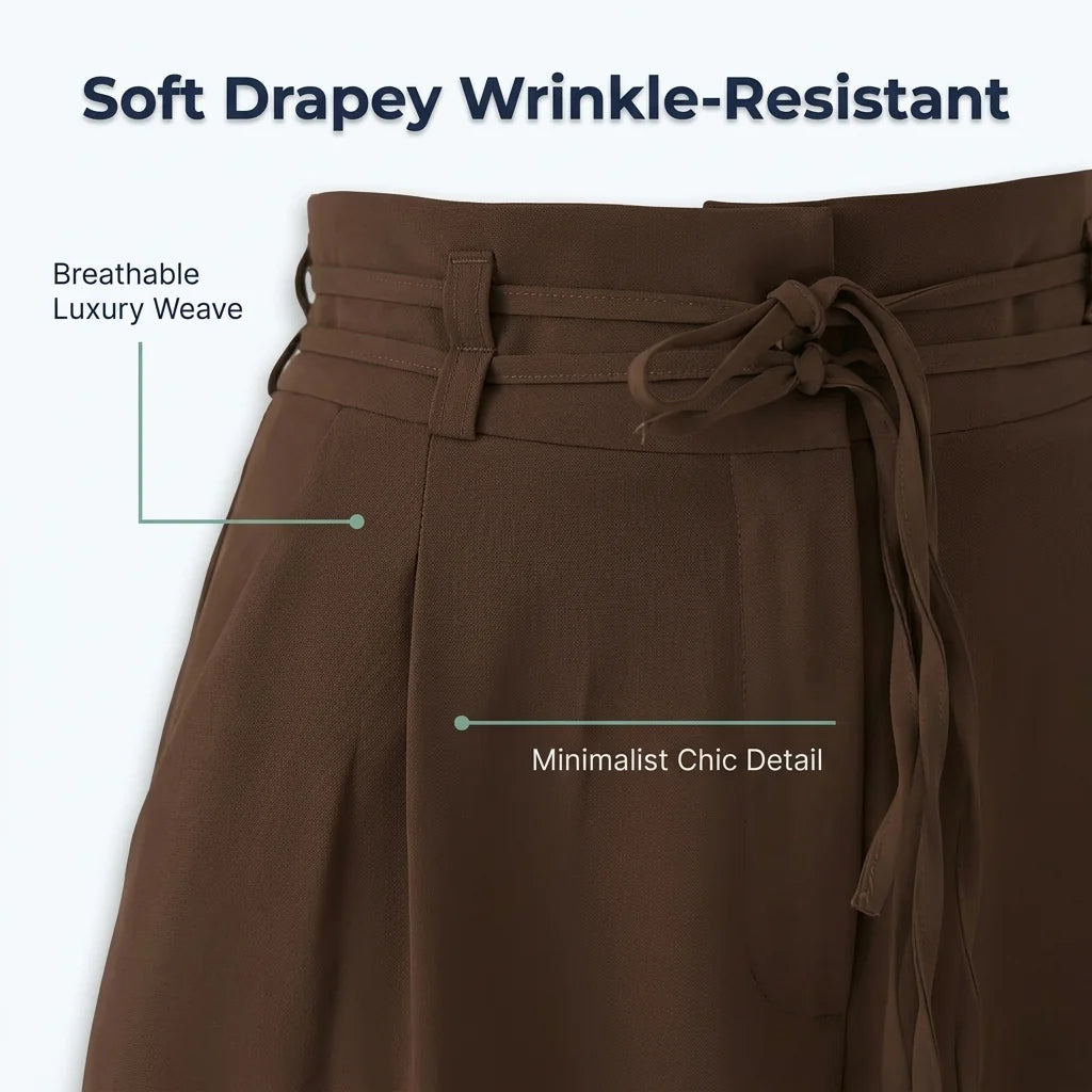 High-Waist Trousers - Flatters Your Figure Instantly