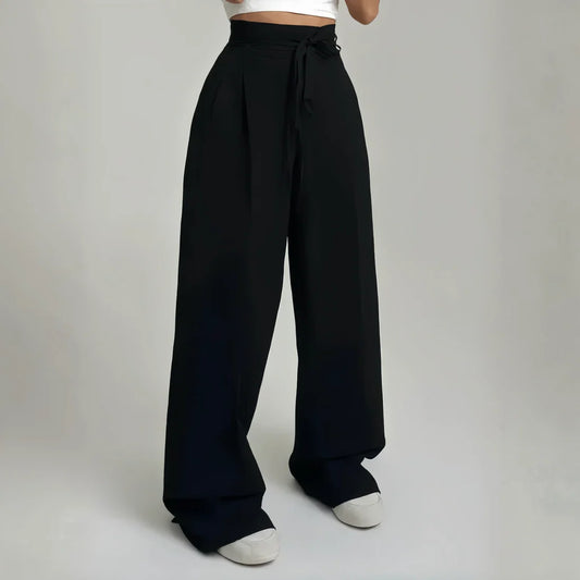 High-Waist Trousers - Flatters Your Figure Instantly