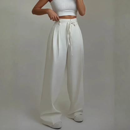 High-Waist Trousers - Flatters Your Figure Instantly