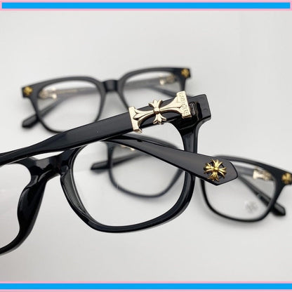 Unisex CH Close-Up Frames, Fashionable Near-Frame Glasses - Full Colors