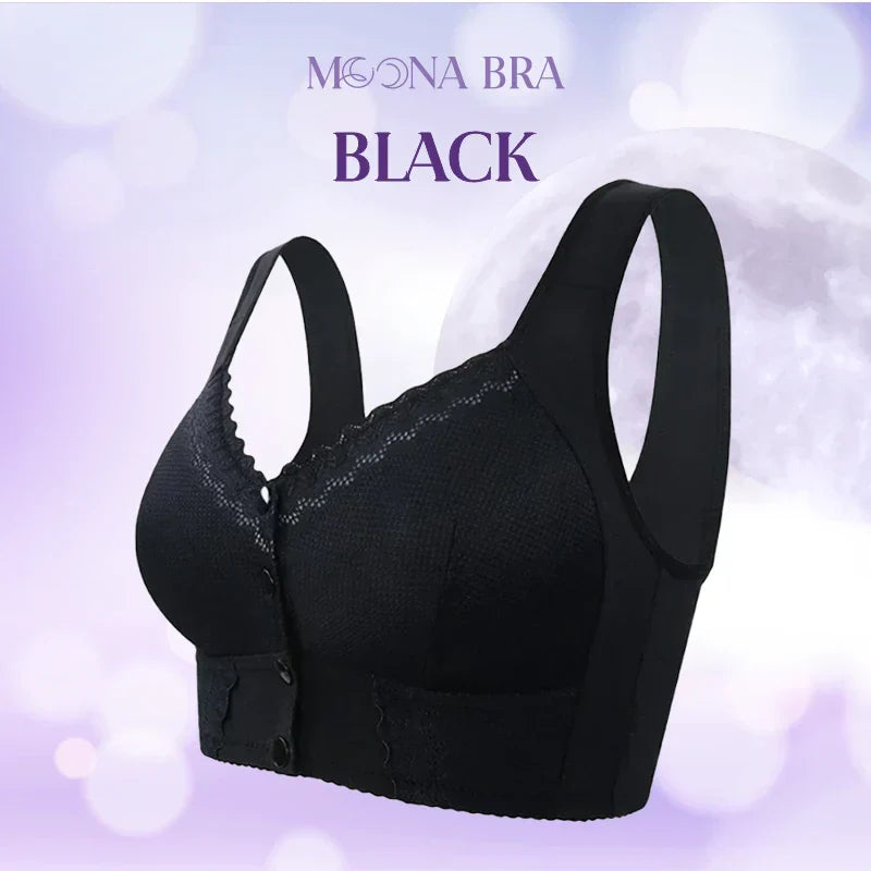 LAST DAY SALE 60% OFF - Front Closure Breathable Bra for Seniors-Purple