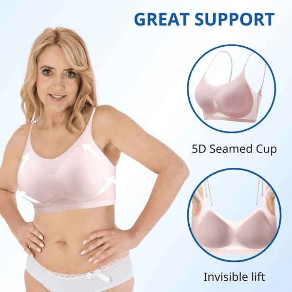 Ultimo giorno - 70% DI SCONTO - Reggiseno comfort in seta di ghiaccio ultrasottile senza cuciture estivo per taglie forti