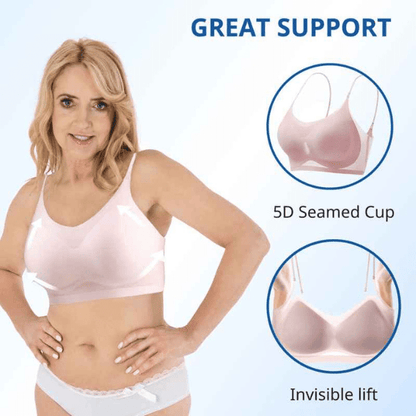 Last day 70% OFF - Summer Seamless Ultra-thin Plus Size Ice Silk Comfort Bra