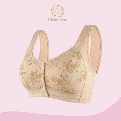 Glamorette 🔥 ULTIMO GIORNO DI SALDI 60% 🔥 Reggiseno con chiusura frontale in cotone