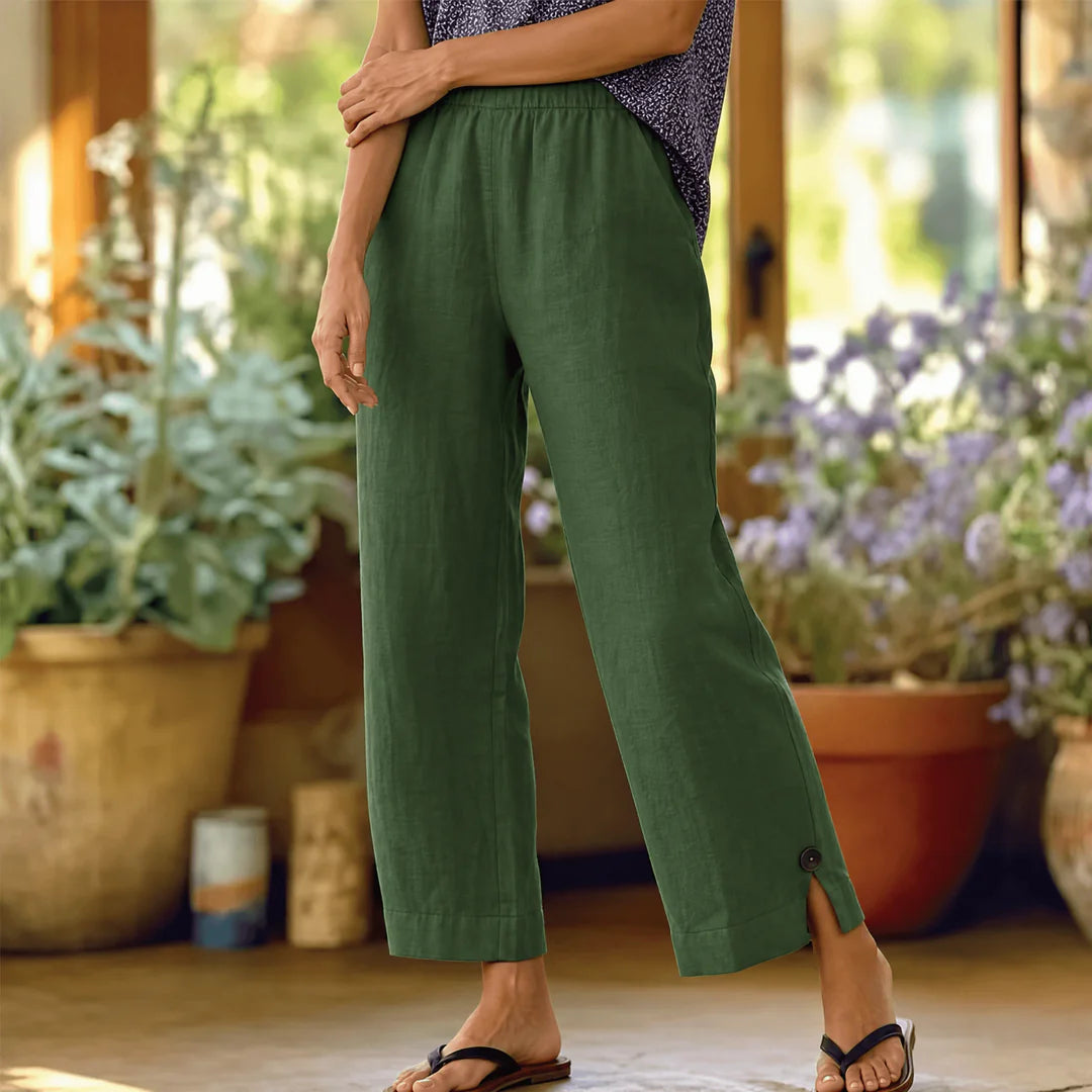 Womee – Women's Soft-Stretch Cropped Pants